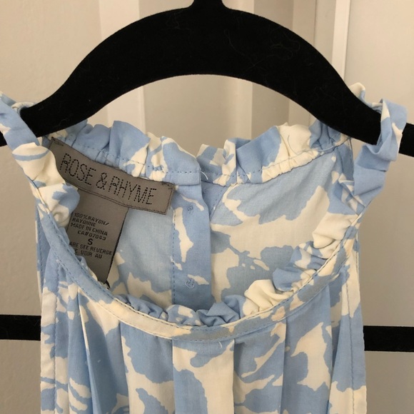 Blue & white tank - Picture 3 of 6